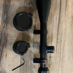 Lunettes de Visée 6-24x50 AOEG Telemetre Red Dot Rouge Vert Illuminé