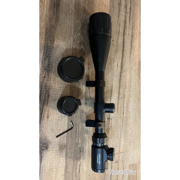 Lunettes de Vise 6-24x50 AOEG Telemetre Red Dot Rouge Vert Illumin