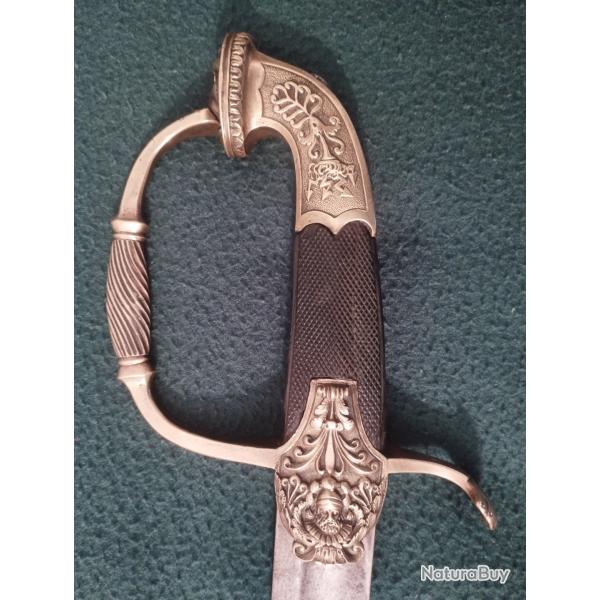 Sabre  Franais  dofficier d`tat major   Premire Empire