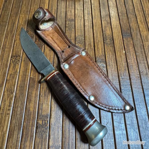 TRES BEAU COUTEAU POIGNARD FRANAIS SABATIER ANNE 40/50 MODLE DPOS