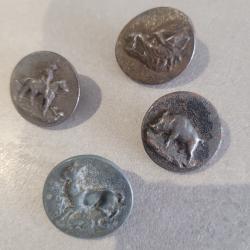 BOUTONS ANCIENS DE CHASSE