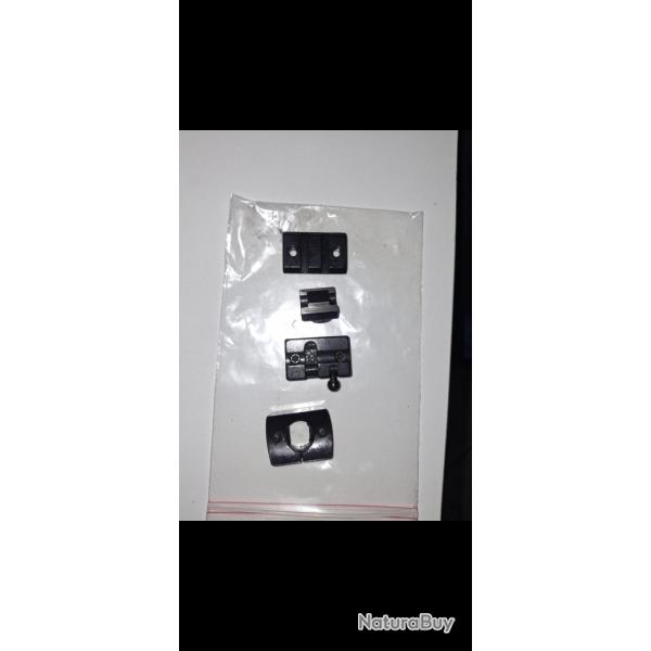 montage pivot winchester embase avant et arriere winchester