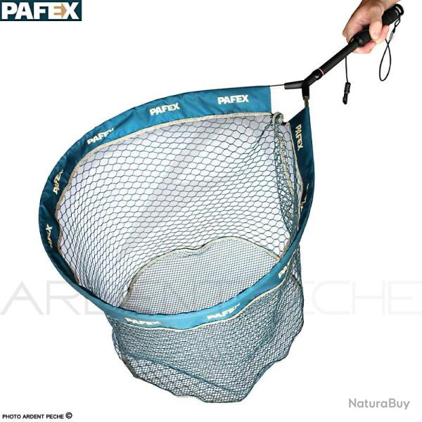 Epuisette PAFEX Flynet filet anti accroche manche carbone poigne mousse EVA FLYNET-MC25M-C70AA