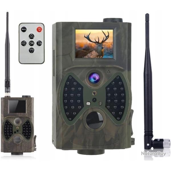 Camra de Chasse HC300M Celluar 2G Pige Photo Sans Fil Vision Nocturne 16MP MMS SMS SMTP IP56