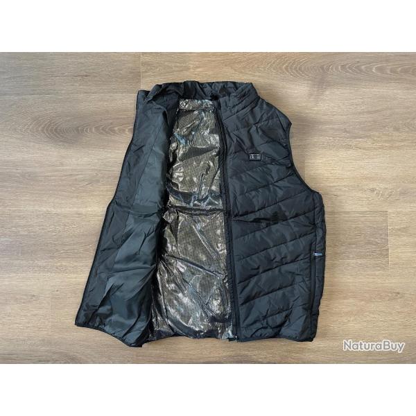 Gilet de chasse chauffant - veste sans manches taille L  enchre  partir de 1 sans prix de rserve