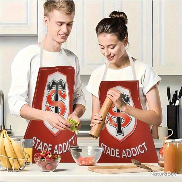 Stade Toulousain Rugby Tabliers de CuIsine, Modele: Lot de 8pcs