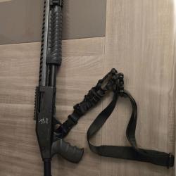 FUSIL A POMPE TAURUS ST12 TACTICAL Cal12/76 _Crosse fixe _ Neuf jamais tiré