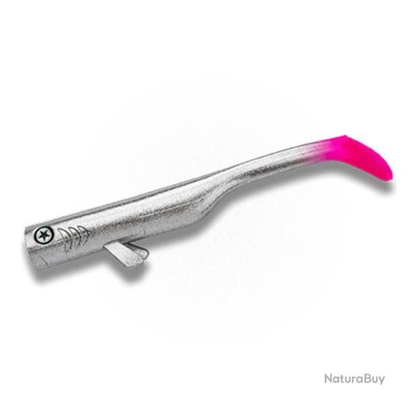 Leurre Drunk Bait 12Cm LMAB Chrome Pinktail