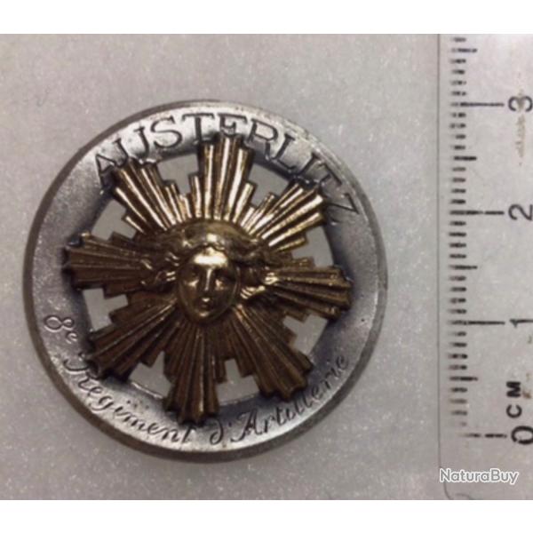 FRANCE ARTILLERIE - 8� R�giment d'Artillerie AUSTERLITZ retirage Amicale marqu� R ��A.Bertrand