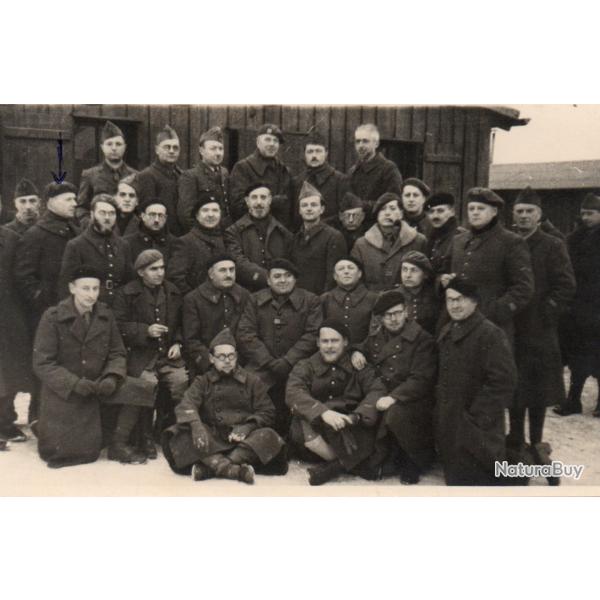 CPA -Photo - Un Groupe Soldats - N4324