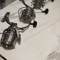 Lot de 3 moulinets surfcasing 9000