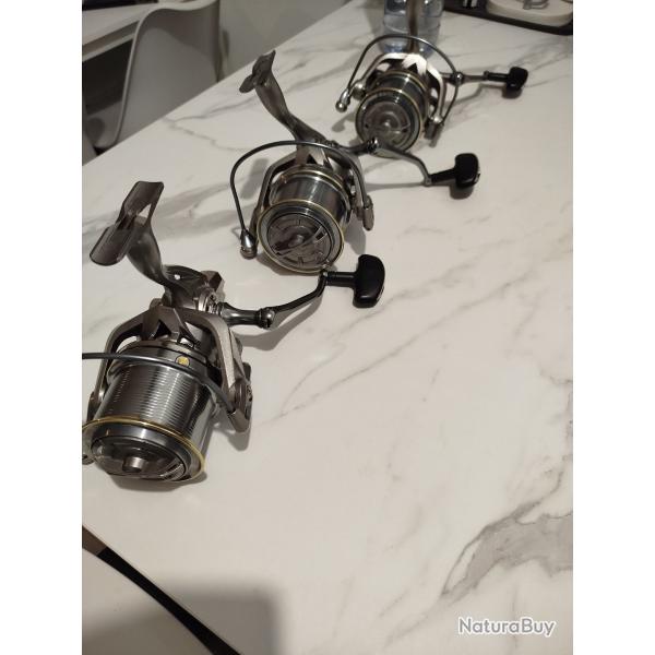 Lot de 3 moulinets surfcasing 9000