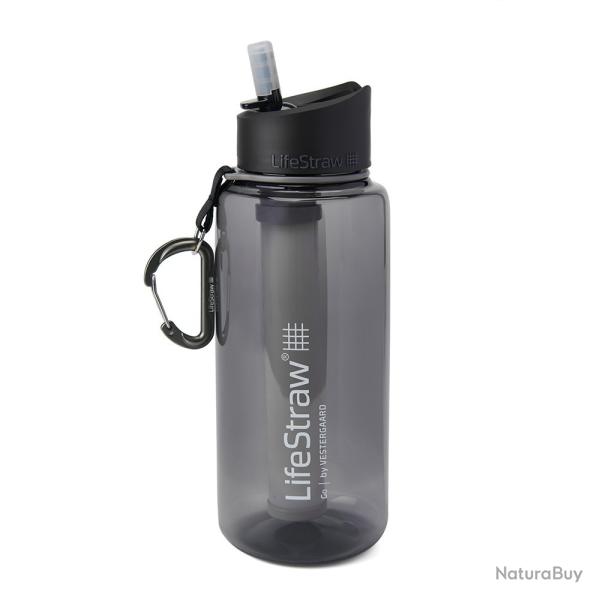 Gourde filtrante Lifestraw GO 1L noir