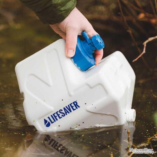 Cube purificateur d'eau LifeSaver 5l filtre jusqu' 5000 litres