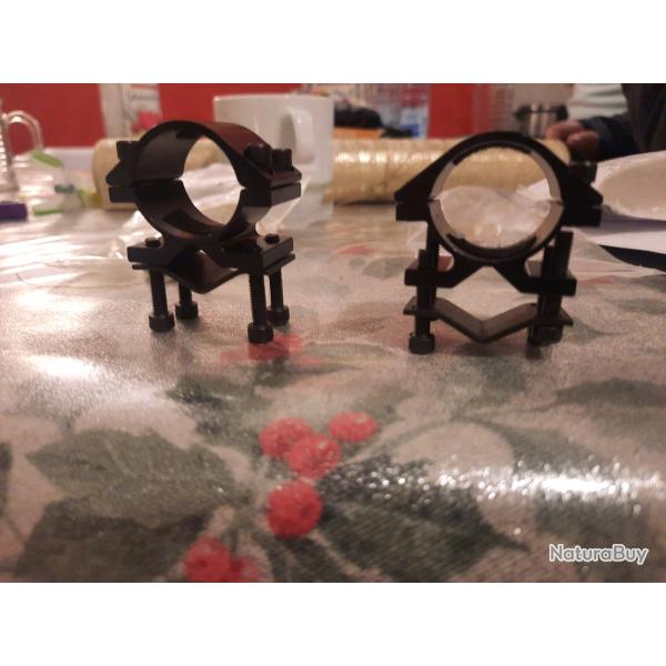 Support lunettes 25.4mm 10-26mm