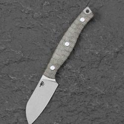 Couteau Bestech Heidi OD Blacksmith 3 Lame Acier 14C28N Manche Micarta OD Green Etui Kydex BTKFK07C