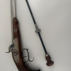 Pistolet LE PAGE TARGET STANDARD PERCUSSION PEDERSOLI CAL 44