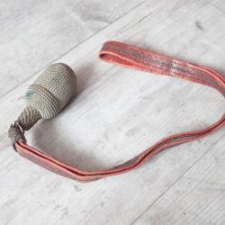 Ancienne dragonne de sabre suisse. Modèle cuir.