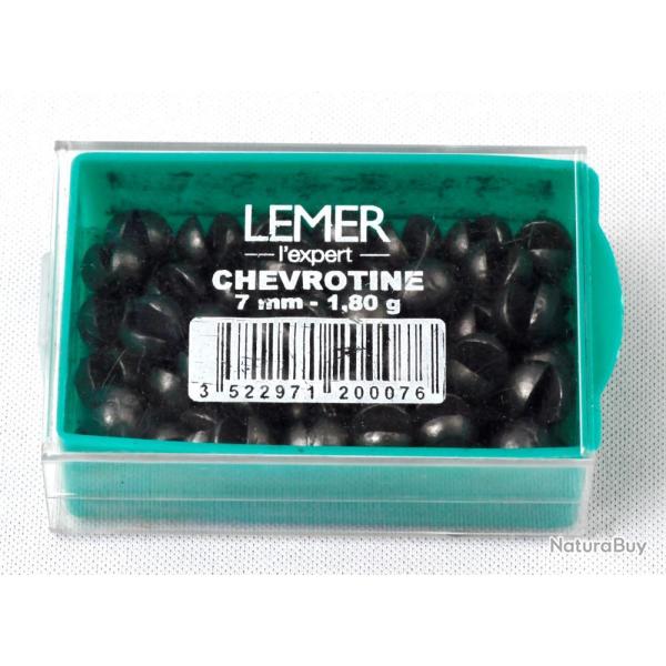 PLOMB CHEVROTINE 100G - 8-2.5 - LEMER