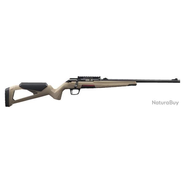 Carabine � verrou Winchester Xpert FDE synth cal.22LR canon 46cm filet� 1/2x20 10+1cps