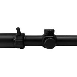 Lunette le lynx optics premium 1-6x24 ret fibre optique 4A lumineux &agrave; colliers &oslash;30mm
