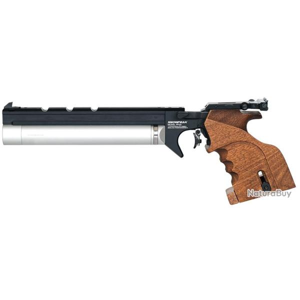 Pistolet � air pr�comprim� Snowpeak PP20 gen2 pcp droitier cal.4.5mm 7.5J