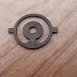 Insert, iris, grain de Tunnel de dioptre Suisse. Diamètre 12mm. N° 2.4  Diopter Blockkorn