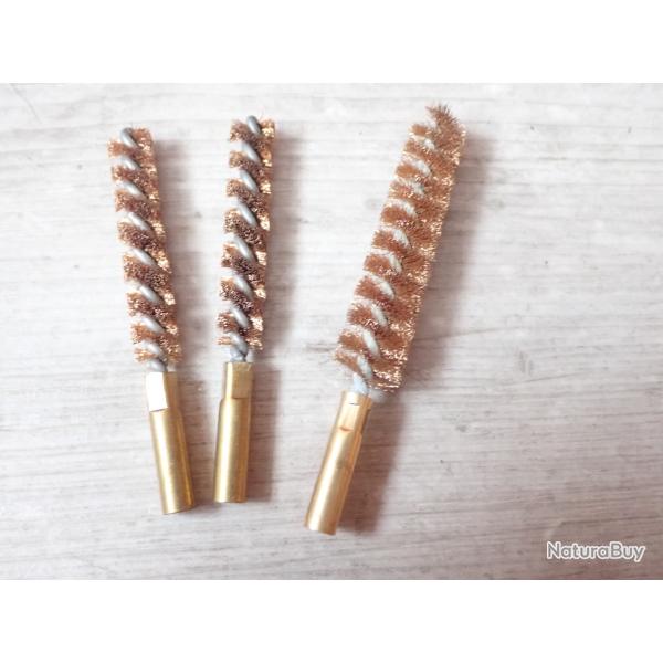 Lot 2 brosses mtallique pour canon et 1 pour chambre de FASS 57 et fusils RUBIN SCHMIDT en 7,5 mm