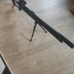 Bipied en métal pour rail picatinny Hauteur : 6,5'' à 9,2'' soit 15 à 23 cm