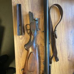 DRILLING MERKEL en parfait état, en 12/70 et 7X65 R