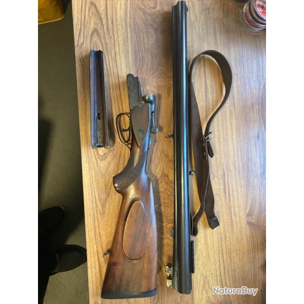 DRILLING MERKEL en parfait tat, en 12/70 et 7X65 R