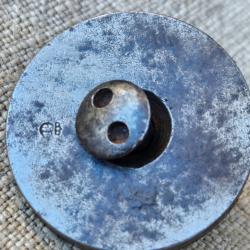 Disque de crosse de Mauser G98 allemand ww1 Gewehr 98 avec sa vis