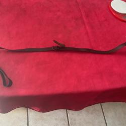 Bretelle lasso country en cuir, pas de prix de réserve