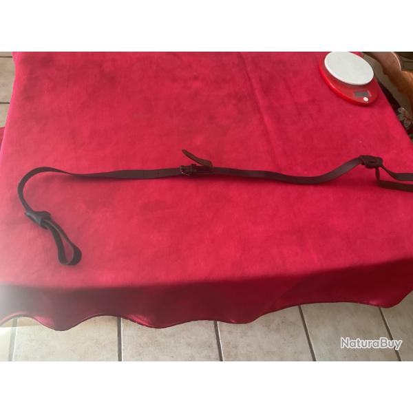 Bretelle lasso country en cuir, pas de prix de rserve