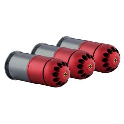 PACK DE 3 GRENADES GAZ 96 BBS M203 - NUPROL