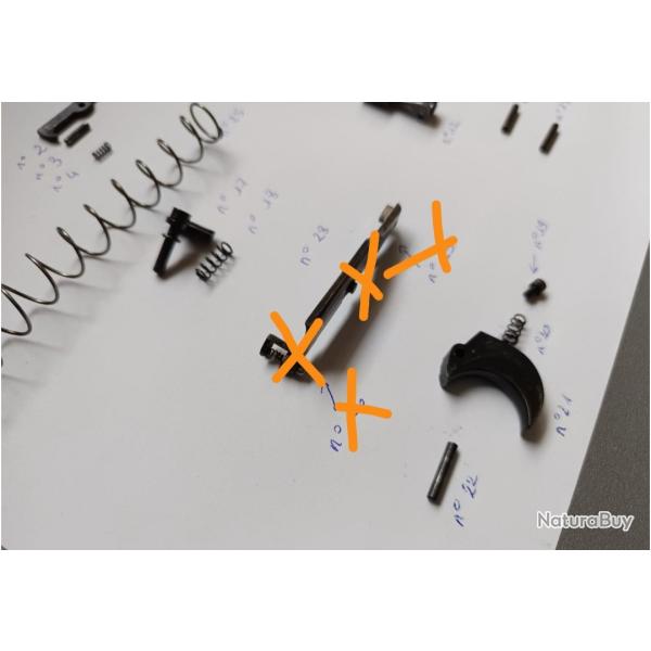 Lot pices Ortgies 6.35