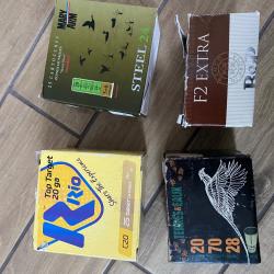 Munitions calibre 20