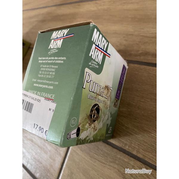 50 cartouches chasse Calibre 20 plomb n 5