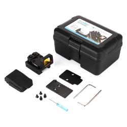 Vism Folidng Sight with the 20mm Rail Mount Noir