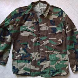 Veste treillis US Woodland