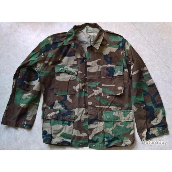 Veste treillis US Woodland