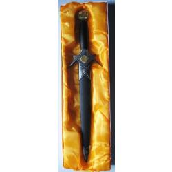 MEDIEVAL DEORATION - DAGUE DE COLLECTION FRANC MA&ccedil;ON - R&eacute;f.D32