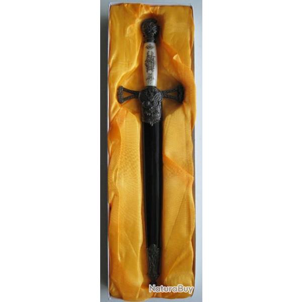 MEDIEVAL DECORATION - DAGUE DE COLLECTION TEMPLIER / CHEVALIER - R�f.D22