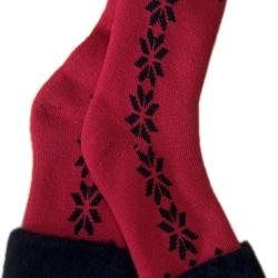 Chaussettes femme et homme chaudes laine 90 polaire cocoon thermotherapie et pieds sensibles 40/42 r