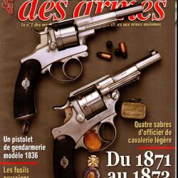gazette des armes 433 ,du 1871 au 1873, mitrailleuse vickers 5 pouces,
