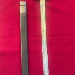 Ba&iuml;onnette Vetterli. Suisse Ord. 1878. Premier mod&egrave;le