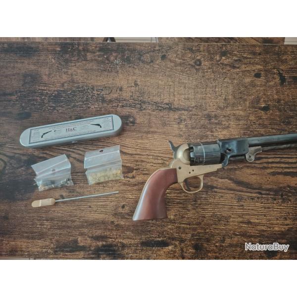 revolver PN + kit nettoyage + kit transformation non lthale H&C