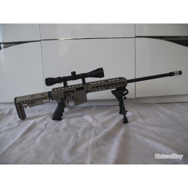 carabine PALLAS BA-15 TACTICAL tan cal.22lr + deux chargeurs