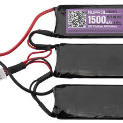 BATTERIE LI-FE POWER 9,9 V 1500 MAH 25 C NUNCHUNCK