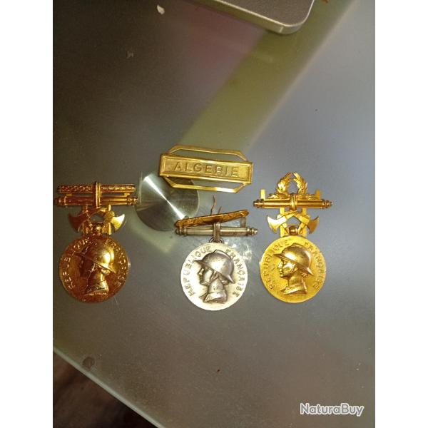 Lot des Mdailles militaire Franaise